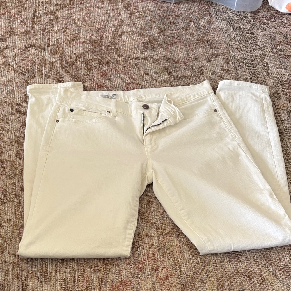 GAP Women's White Skinny Jeans - Picture 2 of 5